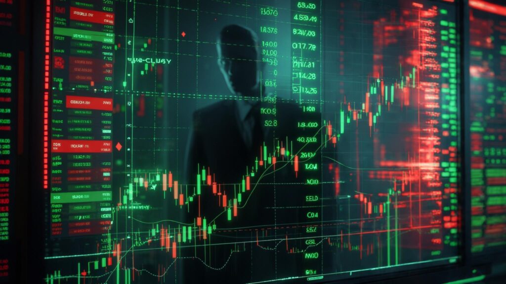 نمایی از صفحه معاملات و عمق بازار مربوط به کوین ترامپ
