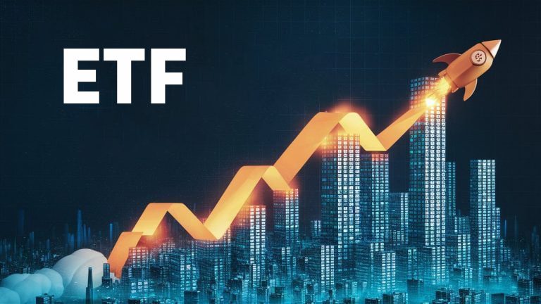 نمودار صعودی ETF کریپتو با رشد قیمت آلتکوینها