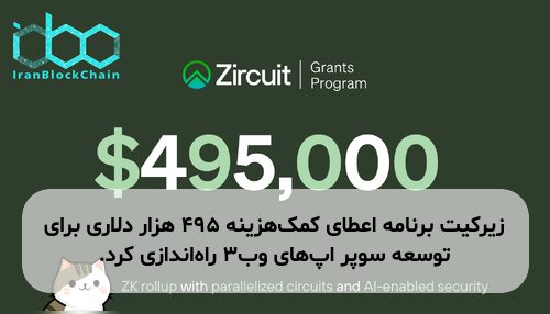 زیرکیت برنامه اعطای کمک‌هزینه ۴۹۵ هزار دلاری برای توسعه سوپر اپ‌های وب۳ راه‌اندازی کرد.