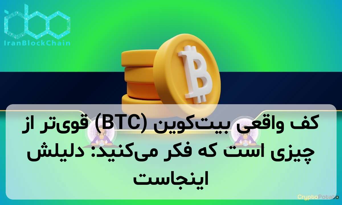 کف واقعی بیت‌کوین (BTC) قوی‌تر از چیزی است که فکر می‌کنید: دلیلش اینجاست