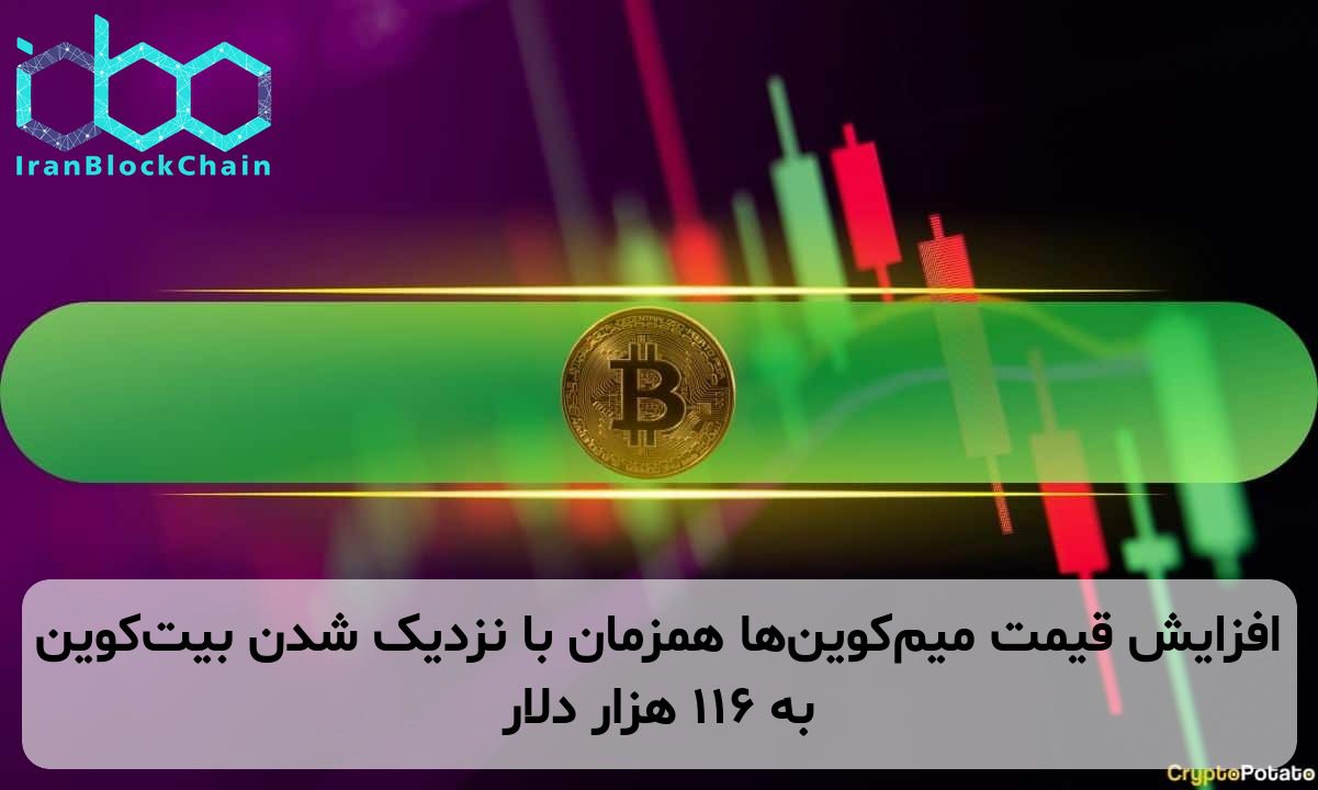 افزایش قیمت میم‌کوین‌ها همزمان با نزدیک شدن بیت‌کوین به ۱۱۶ هزار دلار