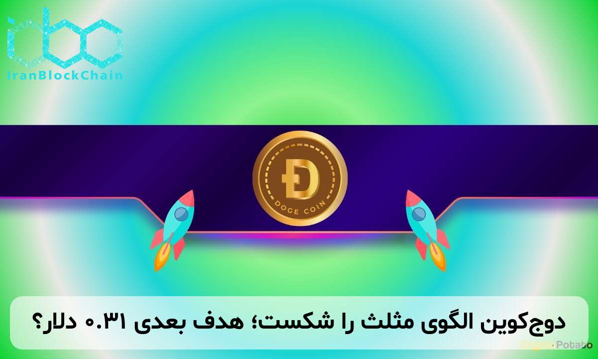 دوج‌کوین الگوی مثلث را شکست؛ هدف بعدی ۰.۳۱ دلار؟
