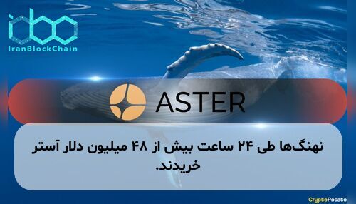 نهنگ‌ها طی ۲۴ ساعت بیش از ۴۸ میلیون دلار آستر خریدند.
