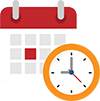 Schedule or Calendar Flat Icon.svg