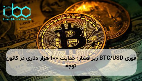 BTC/USD زیر فشار؛ حمایت ۱۰۰ هزار دلاری در کانون توجه