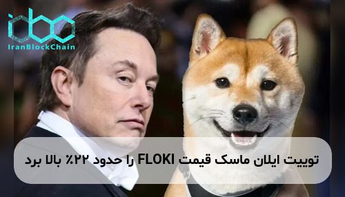 توییت ایلان ماسک قیمت FLOKI را حدود ۲۲٪ بالا برد