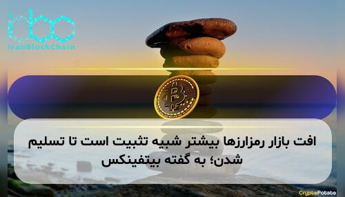 افت بازار رمزارزها بیشتر شبیه تثبیت است تا تسلیم شدن؛ به گفته بیتفینکس