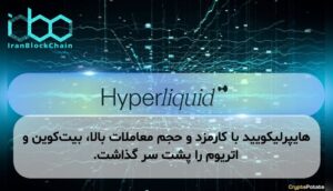 هایپرلیکویید با کارمزد و حجم معاملات بالا، بیتکوین و اتریوم را پشت سر گذاشت.