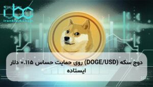 دوج سکه (DOGE/USD) روی حمایت حساس ۰.۱۱۵ دلار ایستاده