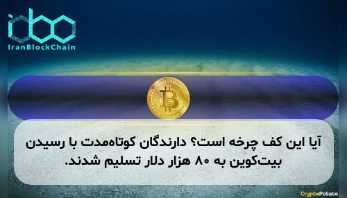 آیا این کف چرخه است؟ دارندگان کوتاه‌مدت با رسیدن بیت‌کوین به ۸۰ هزار دلار تسلیم شدند.