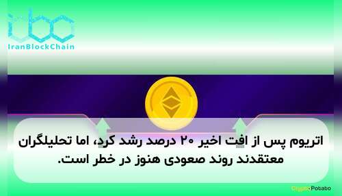 اتریوم پس از افت اخیر ۲۰ درصد رشد کرد، اما تحلیلگران معتقدند روند صعودی هنوز در خطر است.