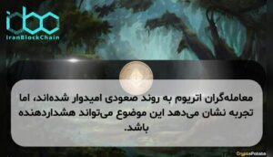 معامله‌گران اتریوم به روند صعودی امیدوار شده‌اند، اما تجربه نشان می‌دهد این موضوع می‌تواند هشداردهنده باشد.