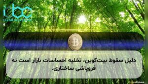 دلیل سقوط بیتکوین، تخلیه احساسات بازار است نه فروپاشی ساختاری.
