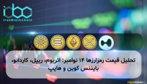 تحلیل قیمت رمزارزها ۱۴ نوامبر: اتریوم، ریپل، کاردانو، بایننس کوین و هایپ