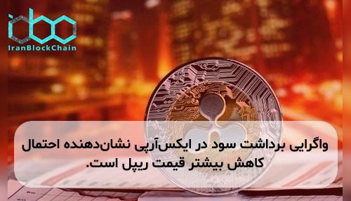 واگرایی برداشت سود در ایکس‌آر‌پی نشان‌دهنده احتمال کاهش بیشتر قیمت ریپل است.