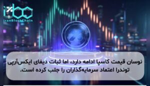 نوسان قیمت کاسپا ادامه دارد، اما ثبات دیفای ایکس‌آرپی توندرا اعتماد سرمایه‌گذاران را جلب کرده است.