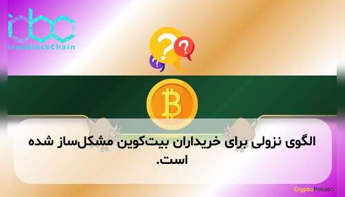 الگوی نزولی برای خریداران بیت‌کوین مشکل‌ساز شده است.