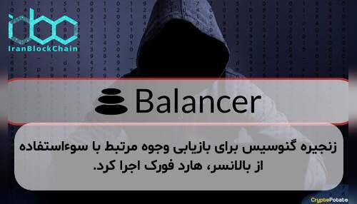 زنجیره گنوسیس برای بازیابی وجوه مرتبط با سوءاستفاده از بالانسر، هارد فورک اجرا کرد.