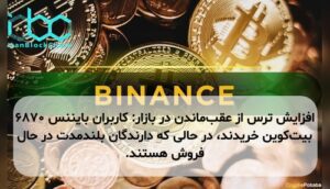 افزایش ترس از عقبماندن در بازار: کاربران بایننس ۶۸۷۰ بیتکوین خریدند، در حالی که دارندگان بلندمدت در حال فروش هستند.