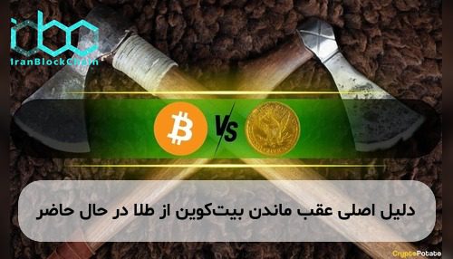 دلیل اصلی عقب ماندن بیت‌کوین از طلا در حال حاضر