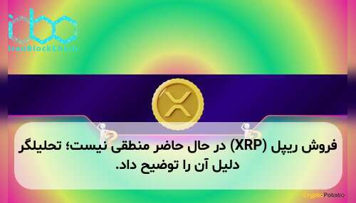 فروش ریپل (XRP) در حال حاضر منطقی نیست؛ تحلیلگر دلیل آن را توضیح داد.