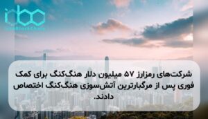 شرکت‌های رمزارز ۵۷ میلیون دلار هنگ‌کنگ برای کمک فوری پس از مرگبارترین آتش‌سوزی هنگ‌کنگ اختصاص دادند.