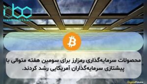 محصولات سرمایهگذاری رمزارز برای سومین هفته متوالی با پیشتازی سرمایهگذاران آمریکایی رشد کردند.
