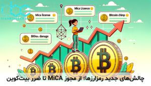 چالشهای جدید رمزارزها؛ از مجوز MiCA تا ضرر بیتکوین