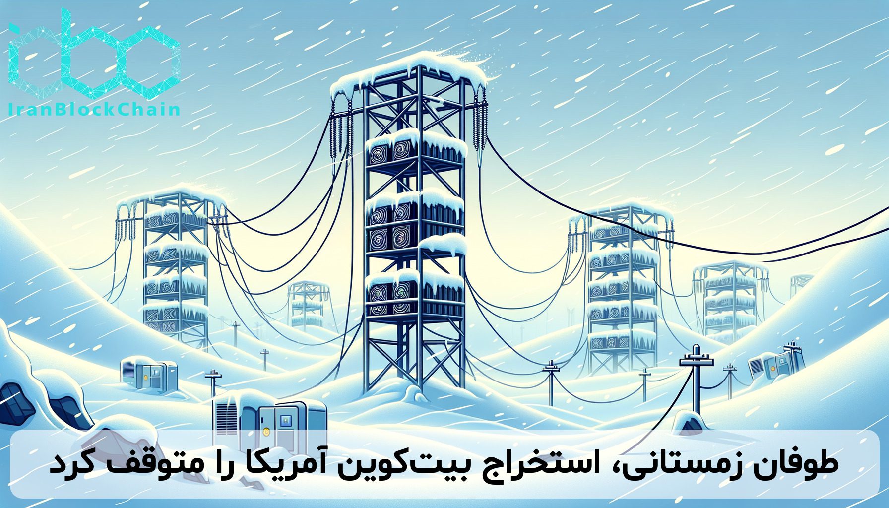 طوفان زمستانی، استخراج بیت‌کوین آمریکا را متوقف کرد