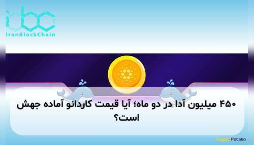 ۴۵۰ میلیون آدا در دو ماه؛ آیا قیمت کاردانو آماده جهش است؟