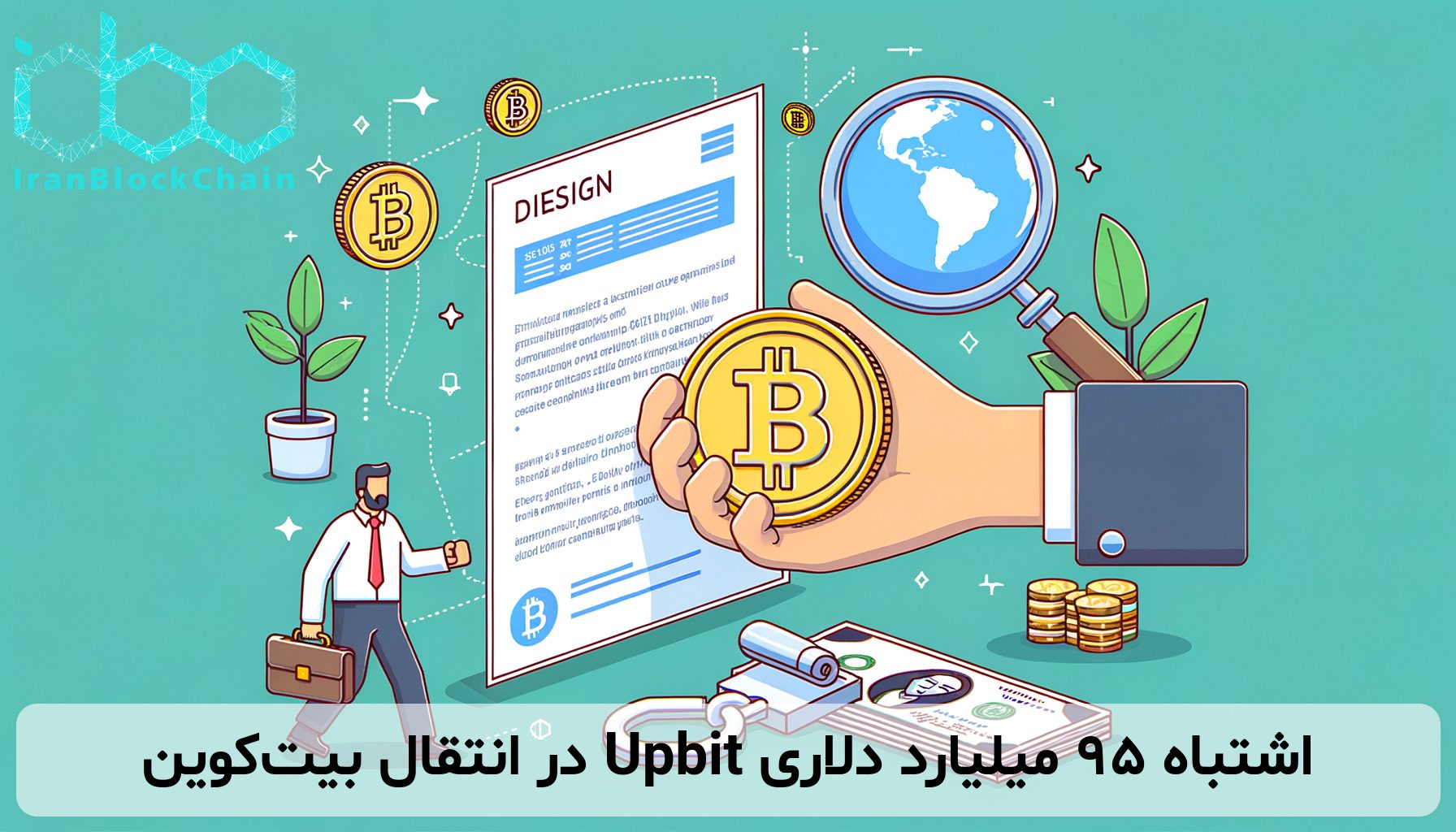 اشتباه ۹۵ میلیارد دلاری Upbit در انتقال بیت‌کوین