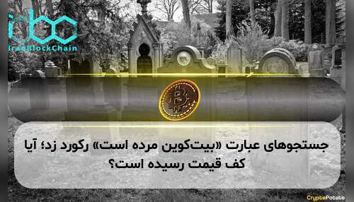 جستجوهای عبارت «بیت‌کوین مرده است» رکورد زد؛ آیا کف قیمت رسیده است؟