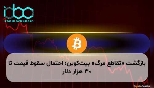 بازگشت «تقاطع مرگ» بیت‌کوین؛ احتمال سقوط قیمت تا ۳۰ هزار دلار