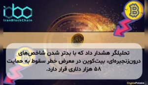 تحلیلگر هشدار داد که با بدتر شدن شاخص‌های درون‌زنجیره‌ای، بیت‌کوین در معرض خطر سقوط به حمایت ۵۸ هزار دلاری قرار دارد.