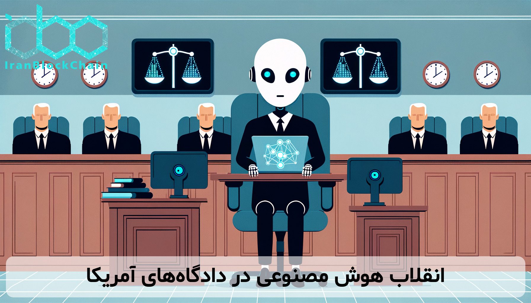 انقلاب هوش مصنوعی در دادگاه‌های آمریکا