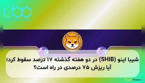 شیبا اینو (SHIB) در دو هفته گذشته ۱۷ درصد سقوط کرد؛ آیا ریزش ۷۵ درصدی در راه است؟