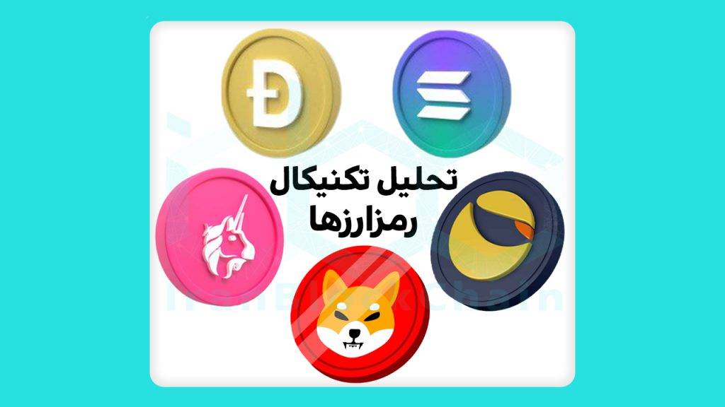 تکنیکال شو قسمت 67 - تحلیل تکنیکال رمزارزهای دوج کوین Doge شیبا اینو SHIB سولانا SOL ترا LUNA یونی سواپ Uni تاریخ 20 دی ماه 1400