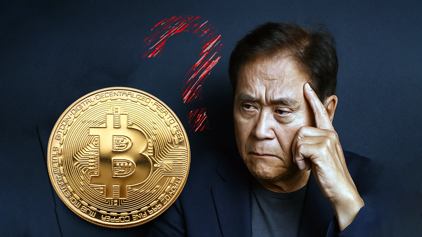 پشیمونی کیوساکی از بیت‌کوین؟