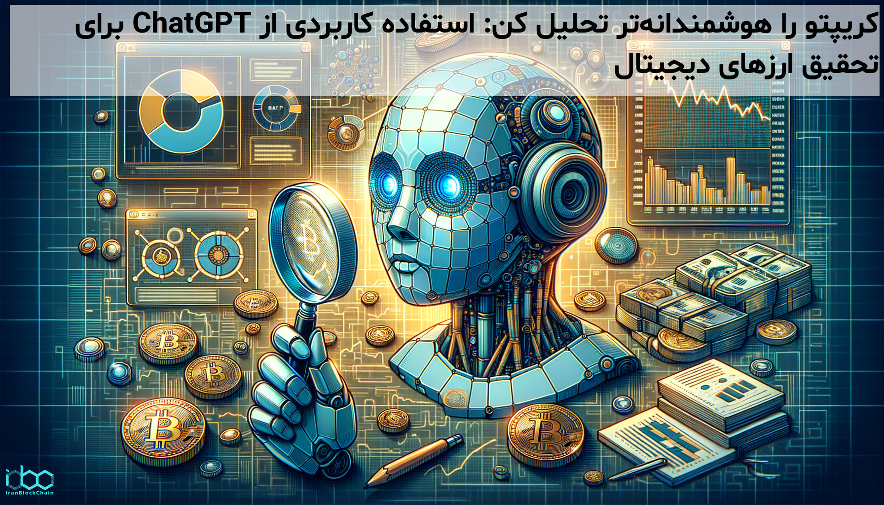 ۷ روش هوشمندانه برای تحقیق درباره ارزهای دیجیتال با کمک ChatGPT؛ راهنمای کامل استفاده از هوش مصنوعی در بازار کریپتو