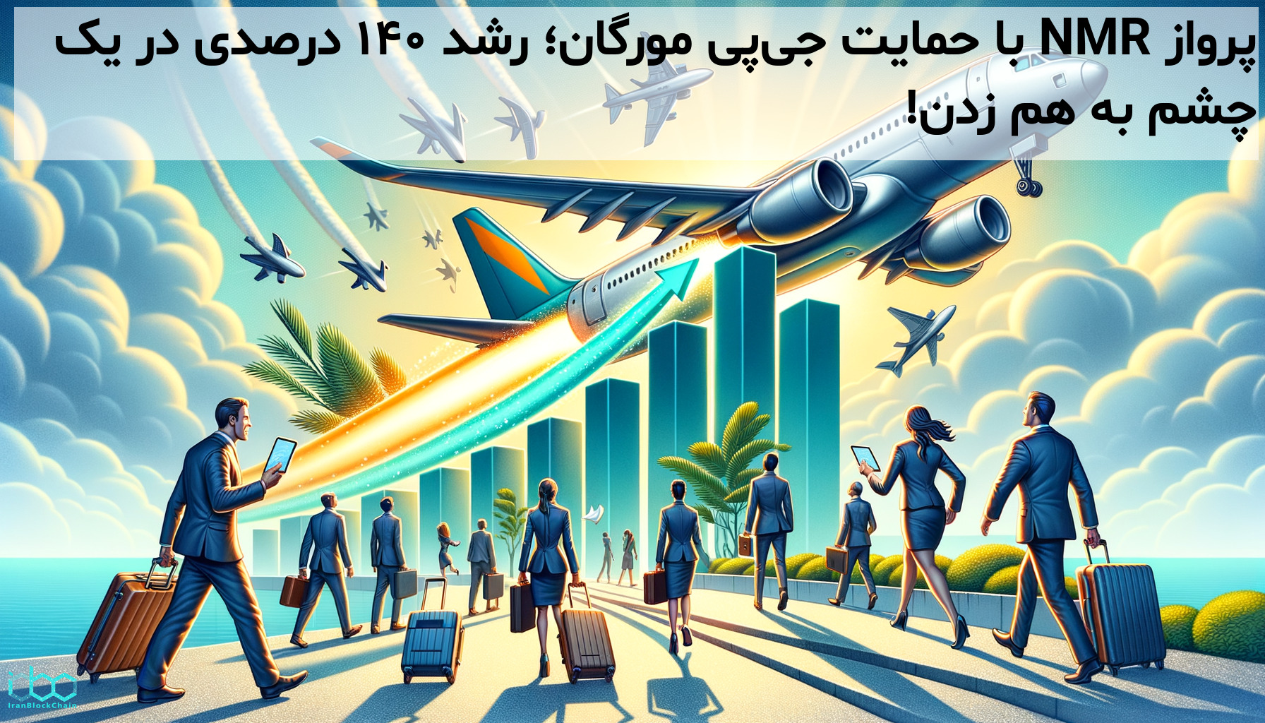 پرواز NMR با حمایت جی‌پی مورگان؛ رشد ۱۴۰ درصدی در یک چشم به هم زدن!