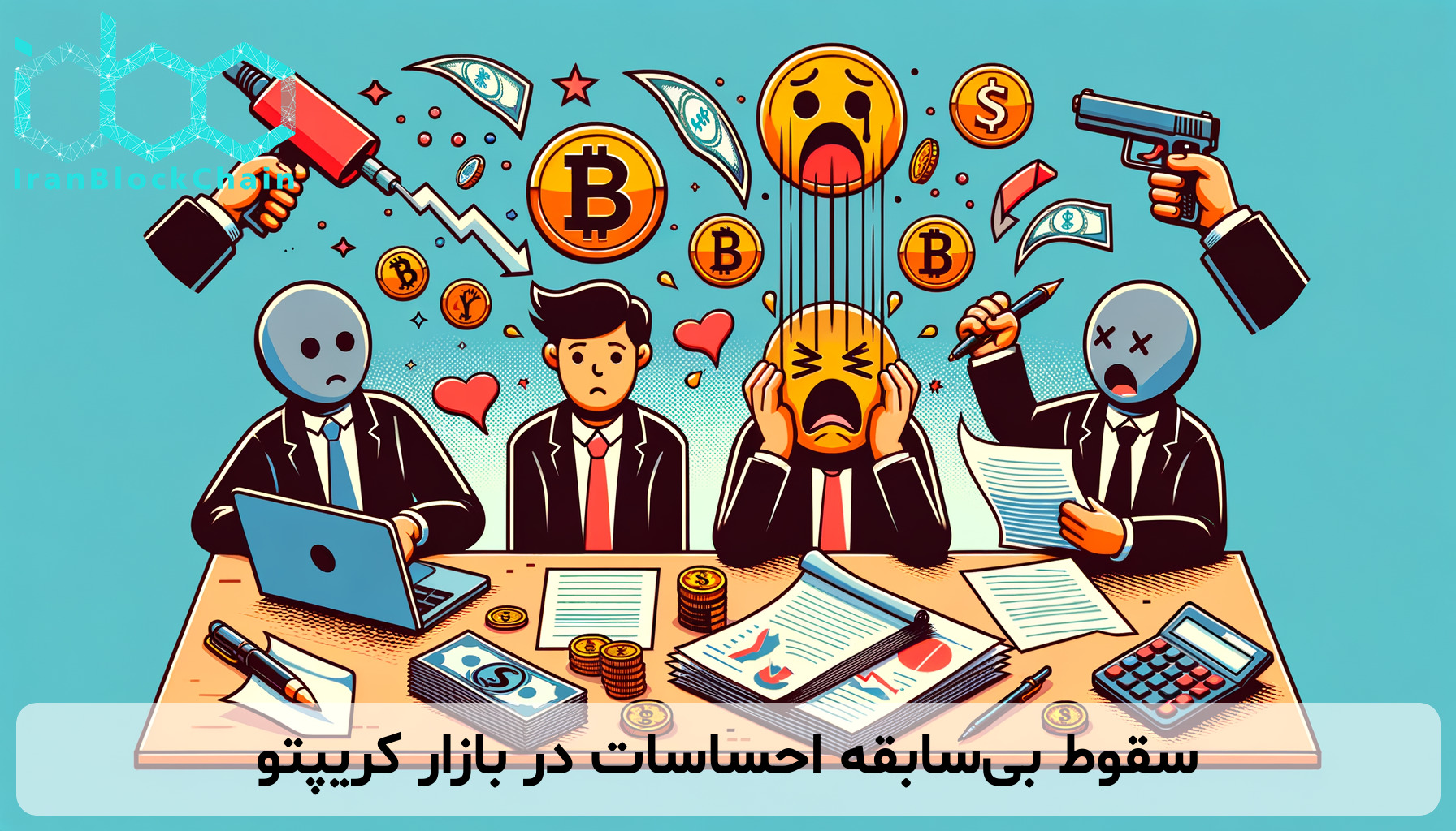 سقوط بی‌سابقه احساسات در بازار کریپتو