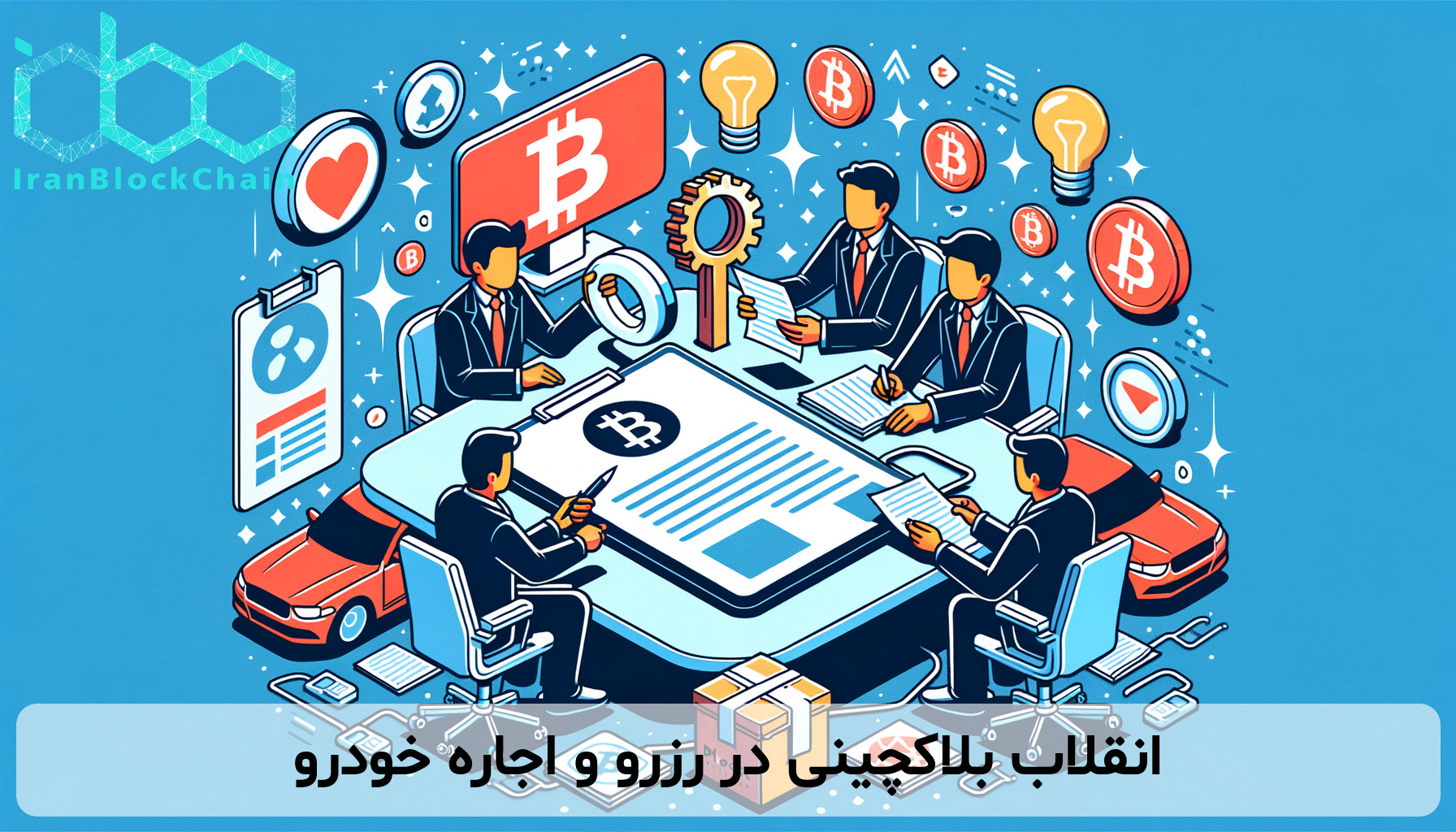 انقلاب بلاکچینی در اجاره خودرو: چگونه توکنیزه کردن رزروها آینده این بازار را متحول می‌کند
