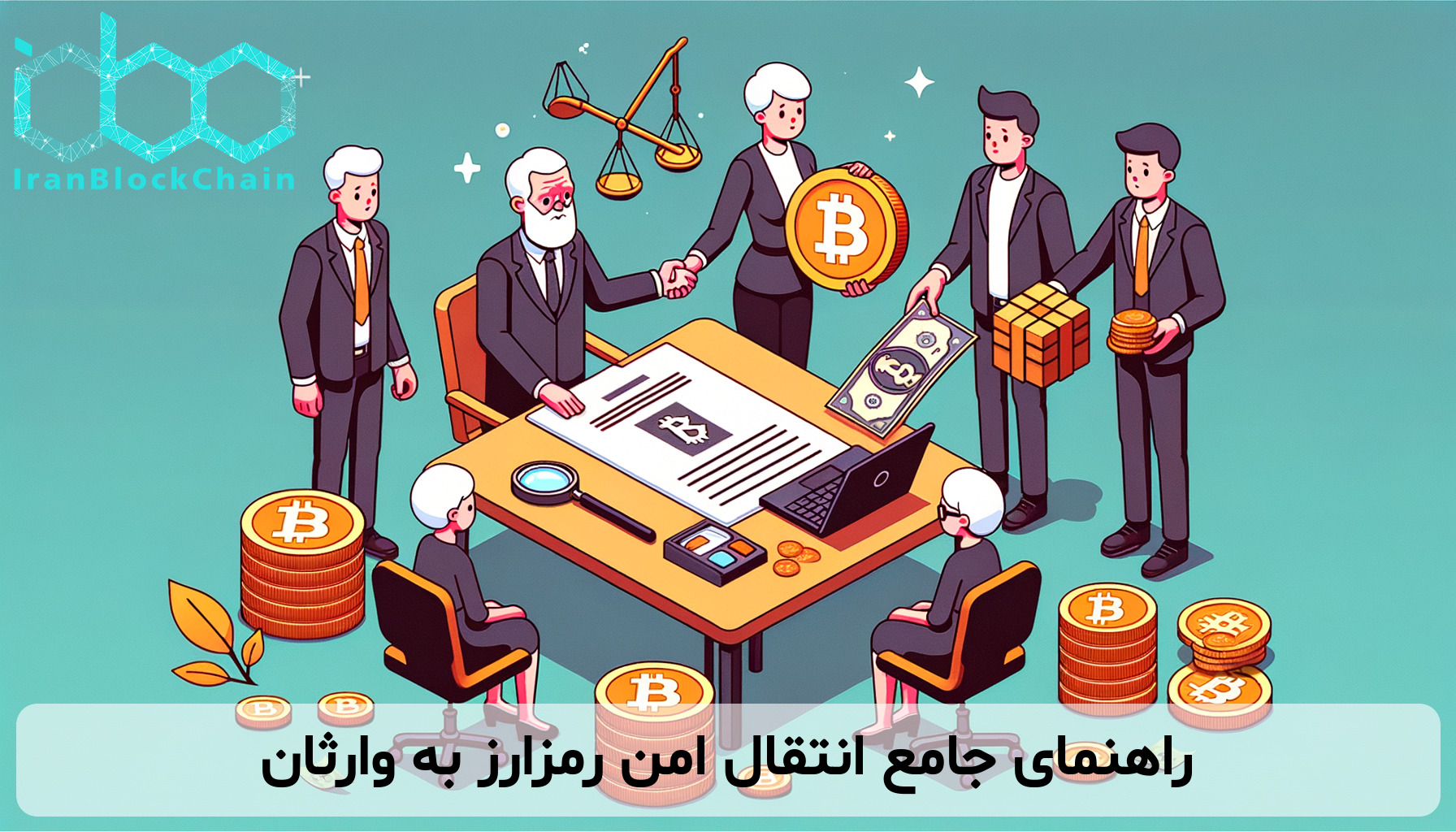 راهنمای جامع انتقال امن رمزارز به وارثان
