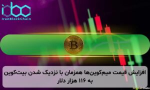 افزایش قیمت میمکوینها همزمان با نزدیک شدن بیتکوین به ۱۱۶ هزار دلار