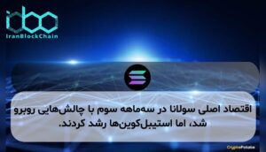 اقتصاد اصلی سولانا در سهماهه سوم با چالشهایی روبرو شد، اما استیبلکوینها رشد کردند.