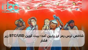 شاخص ترس رمز ارز پایین آمد؛ بیت کوین BTC/USD زیر فشار