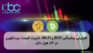 افزایش چشمگیر BCH و WLFI، تثبیت قیمت بیت‌کوین در ۸۴ هزار دلار.