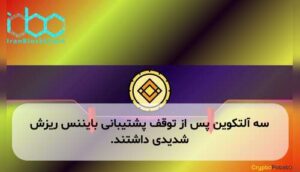 سه آلتکوین پس از توقف پشتیبانی بایننس ریزش شدیدی داشتند.