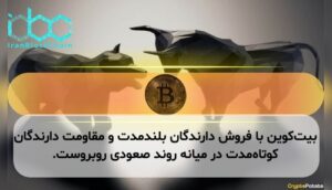 بیتکوین با فروش دارندگان بلندمدت و مقاومت دارندگان کوتاهمدت در میانه روند صعودی روبروست.