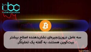 سه عامل درون‌زنجیره‌ای نشان‌دهنده اصلاح بیشتر بیت‌کوین هستند، به گفته یک تحلیلگر.